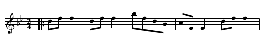 A Peep at the Jubelee - staff notation
