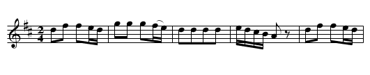 a Spanish March. - staff notation