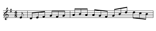 A Sprig of Shillelah - staff notation