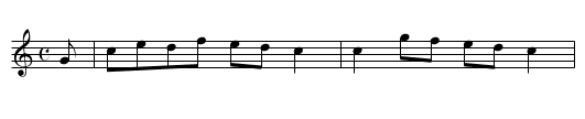 a Trip to Hanover.  A new Country Dance. - staff notation