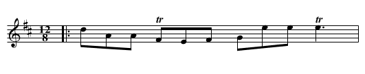 A Trip to Jamaica - staff notation