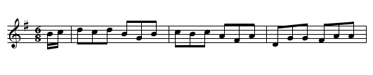 A Trip To The Cottage (jig)   0802 - staff notation