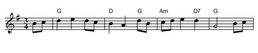 A Virgin Most Pure - staff notation