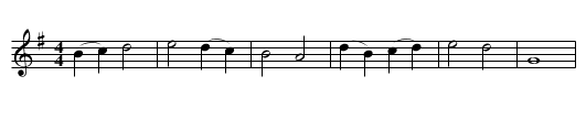 A Virgin most pure - staff notation