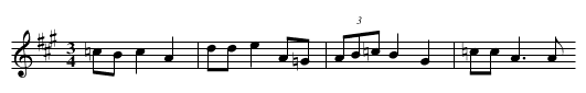 A w Lublinie na ulicy pija pija rzemieslnicy - staff notation