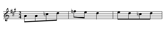 A w tym zielonym debie gruchaly tam golebie - staff notation