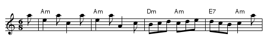 Abbotts Bromley Horn Dance  (Am) - staff notation