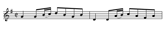 Abel Dregger - staff notation