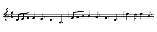 Aberdaugleddau - staff notation