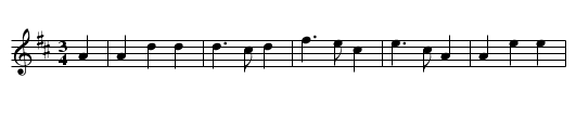Abernant Waltz, The  - staff notation