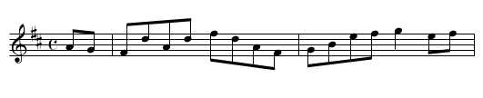 A.B.Hornpipe. WM.049 - staff notation