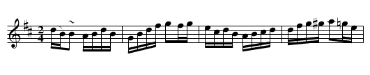 Abitha Muggins’ Favorite - staff notation