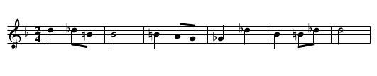Absalom (round) - staff notation