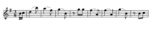 Abschlag-Walzer - staff notation