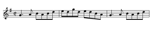 Absent Minded Woman, The - staff notation