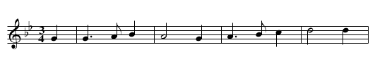 Ach Elslein - staff notation