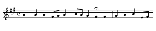 Ach Gott, wie manches Herzeleid / 308. Ach Gott, wie manches Herzeleid - staff notation