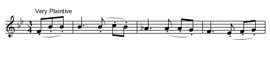 Achil Air - staff notation