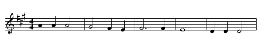 Adam Catched Eve (round) - staff notation