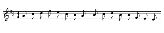 Adam's Hornpipe - staff notation