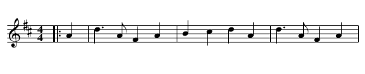 Additional for Flowers of Edinburgh - staff notation