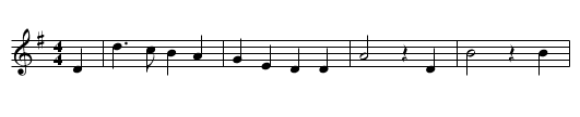 ADE DU LIEBES WALDESGRUEN - staff notation