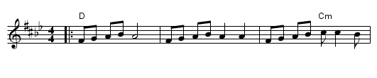 Adir Hu - staff notation