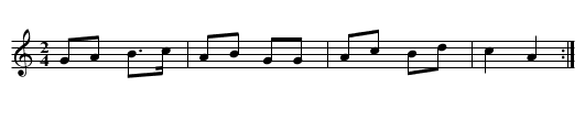 AƩroplane - staff notation