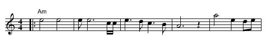 Agadelcha - staff notation
