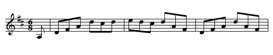 Aggie Whyte's - staff notation