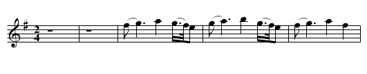 Aghchka Jerazanke - staff notation