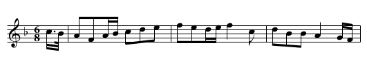 Ain maidin i nde - staff notation