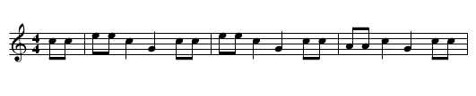 Ain't Gonna Grieve My Lord No More - staff notation