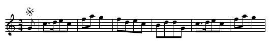 Air - Allegretto - staff notation