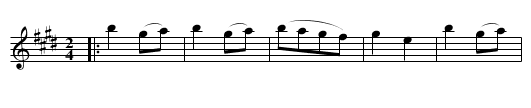 Air - Allegro - staff notation