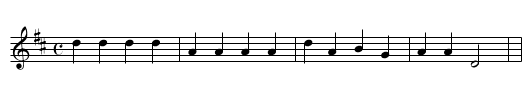 Air By Mr. Arne,(Harmony). BC.51b - staff notation