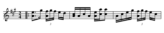 Air de Marc Perreault - staff notation