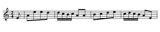 AIR SAVOYARD - staff notation