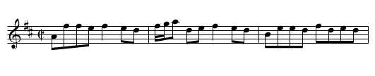 Air Tune, The - staff notation