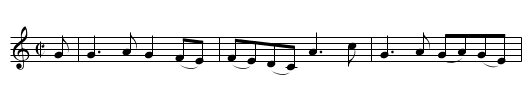 AIR XXVII Scornful Nancy. - staff notation