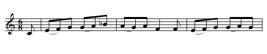 AIR XXVIII. Bessy Bell end Mary Grey. - staff notation