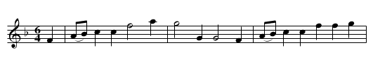 AIR XXXIII. I'll gar you be fain to follow me. - staff notation