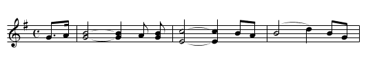 Aitken (sic) Drum [1] - staff notation