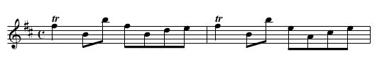 aka Malcolm's Wedding, Jenny's Chickens (20th century Irish title) - staff notation