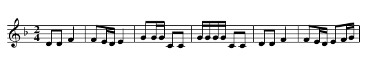 Alastair of the Dun (in D minor and G minor) - staff notation