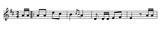 Albaniña (Versión 2) - staff notation