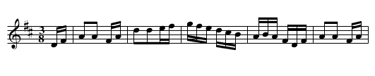 Albert Hughes'Waltz,aka. AJH.026 - staff notation