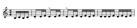Alborada Asturiana (XA 65) - staff notation