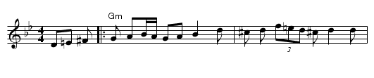 Albukerke - staff notation
