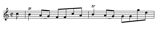 Ald wife ayond the fire, The - staff notation
